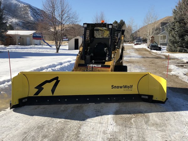 Snow Plowing and Removal Services in Brigham